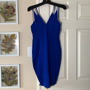 Blue Strapped Dress